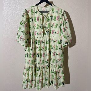 Floral Print Women's Dress